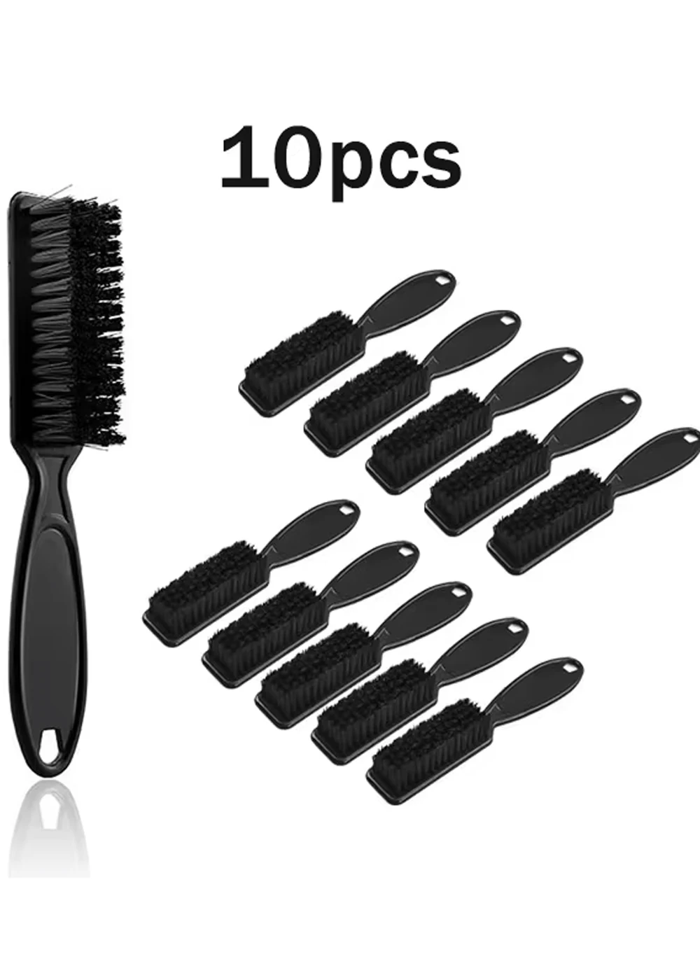 1/10/20/30/40/50pcs Styling Brush Professional Shaving Beard Brush Oil Head Carving Cleaning Brush Special for Real Hair Wigs