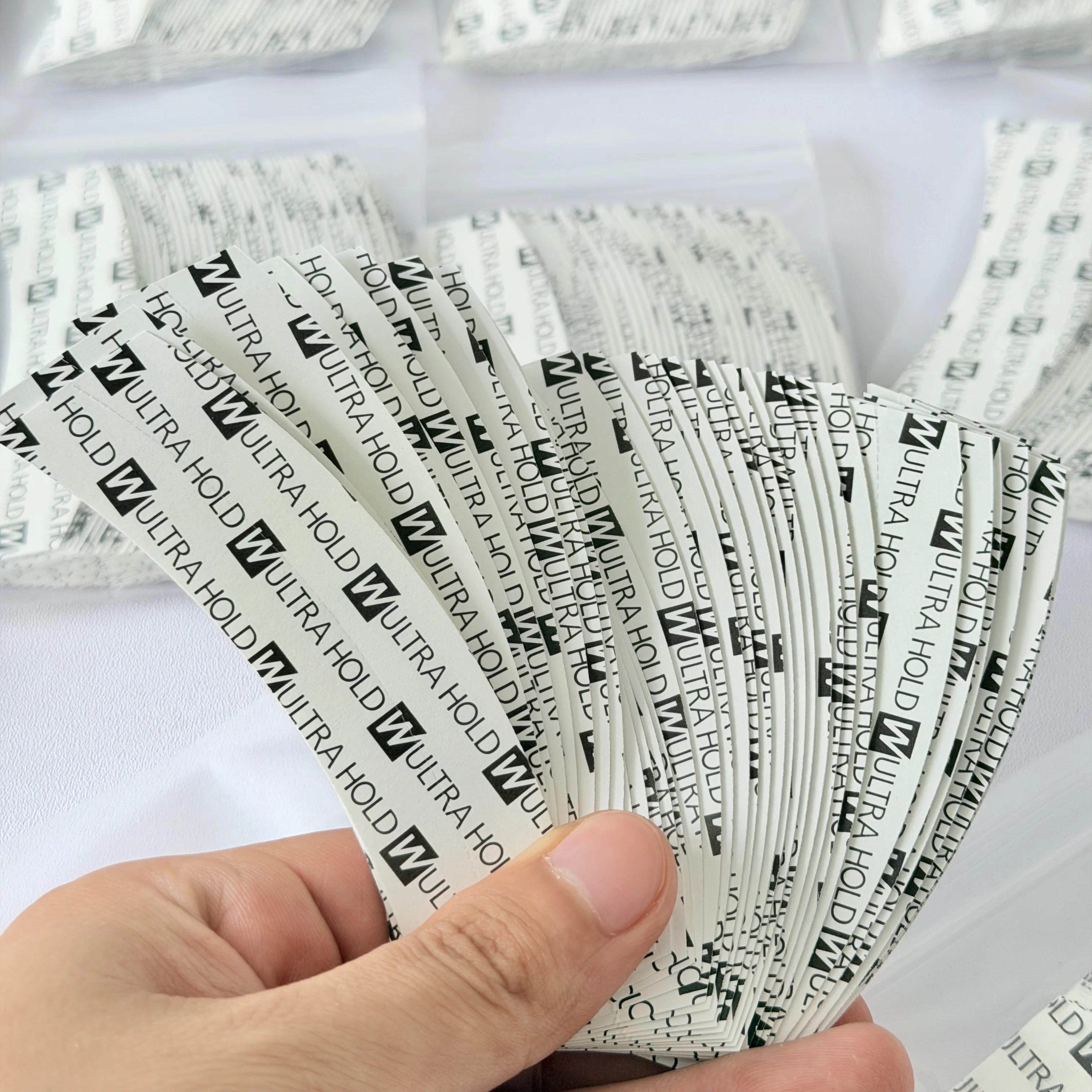 36pcs /180pcs/360pcs Ultra Hold Wig Tape Double Sided Adhesive Waterproof Sweatproof Arc Tape for Lace Wig Toupee Hair System