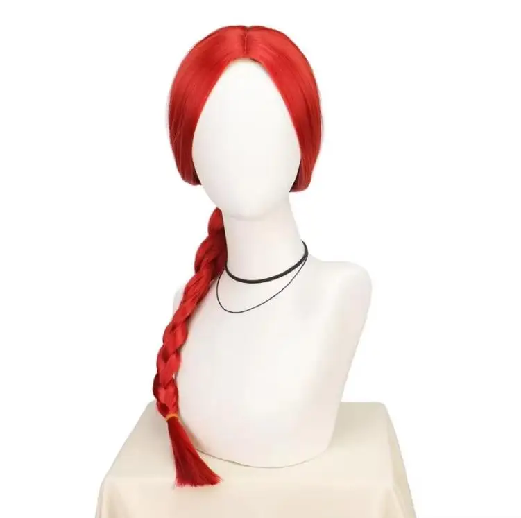 Halloween Synthetic Wigs Movie Toys Women Jessie cosplay wig cowgirl red hair Role play Jessie braid wig