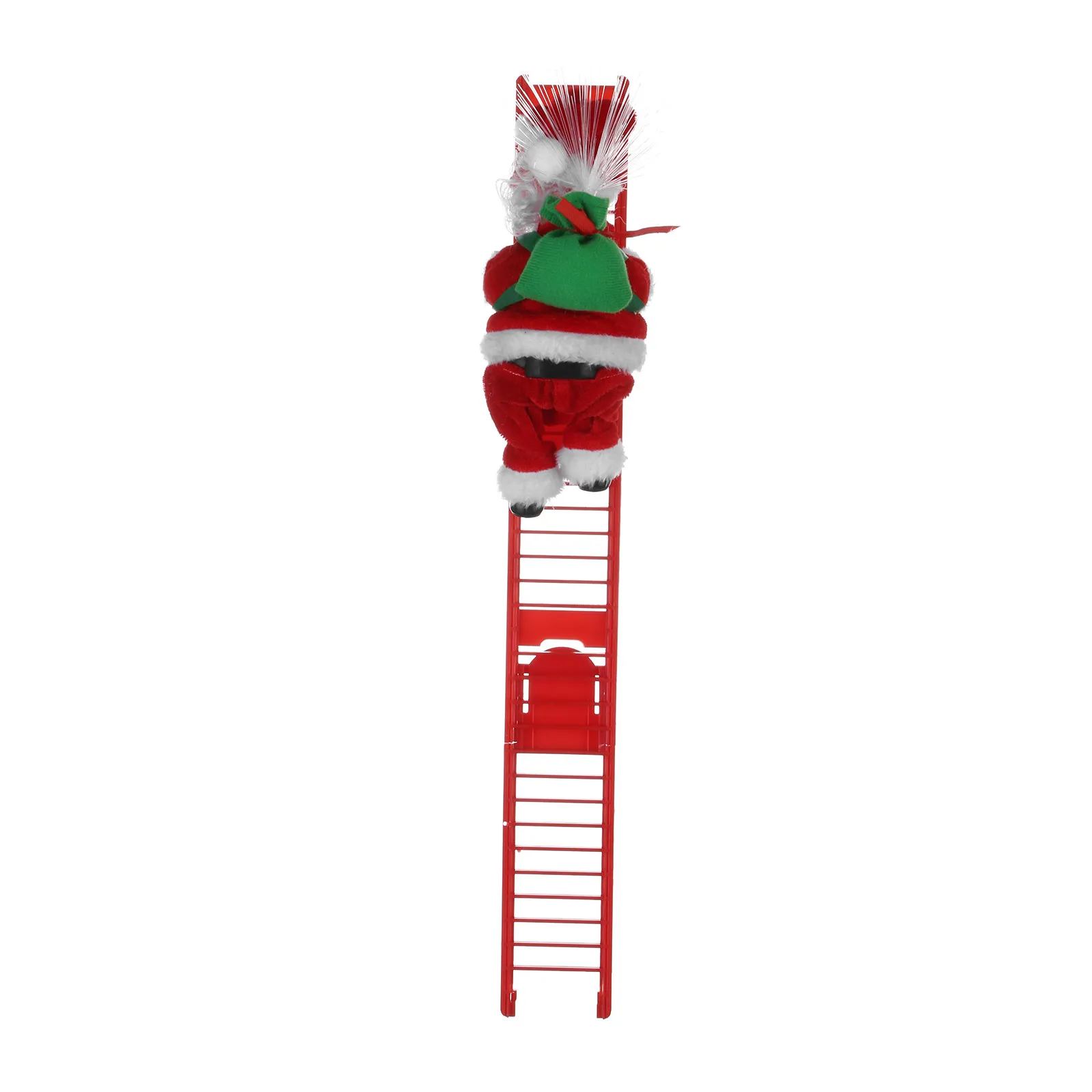 2024 Santa Claus Doll Climbing Ladder with Music Christmas Tree Ornaments Decorations For Home 2023 Navidad New Year Kids Gift