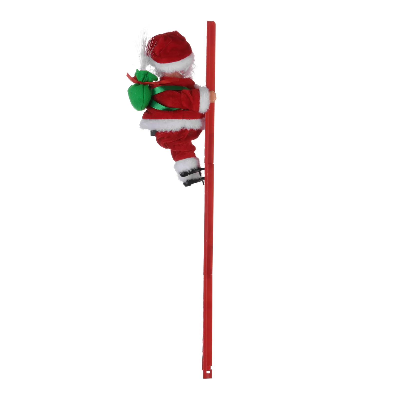 2024 Santa Claus Doll Climbing Ladder with Music Christmas Tree Ornaments Decorations For Home 2023 Navidad New Year Kids Gift