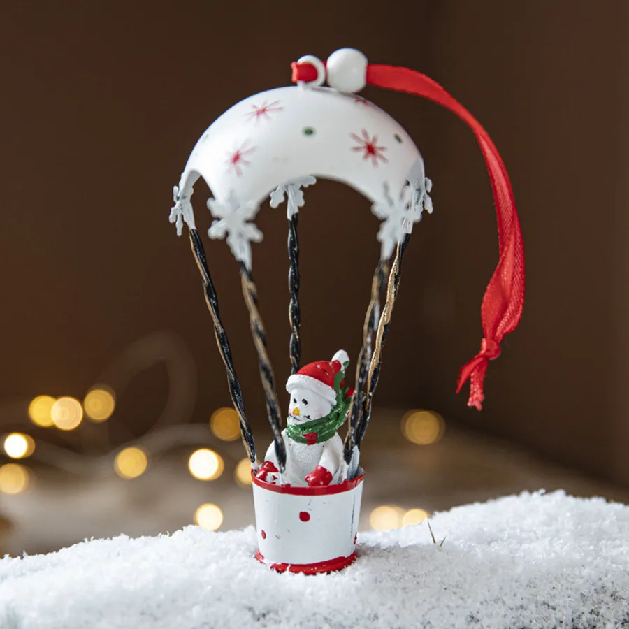 1PC Air Balloon Decoration Hanging Christmas Wall Art Party Decor Gift For Kids Room Creative X Mas Tree Adornment