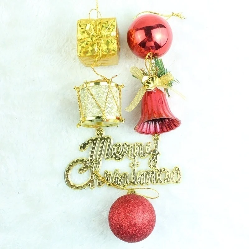 32 Pcs/set Lake Blue Christmas Lotto Pack Pendant Christmas Tree Ornaments Christmas Pendant