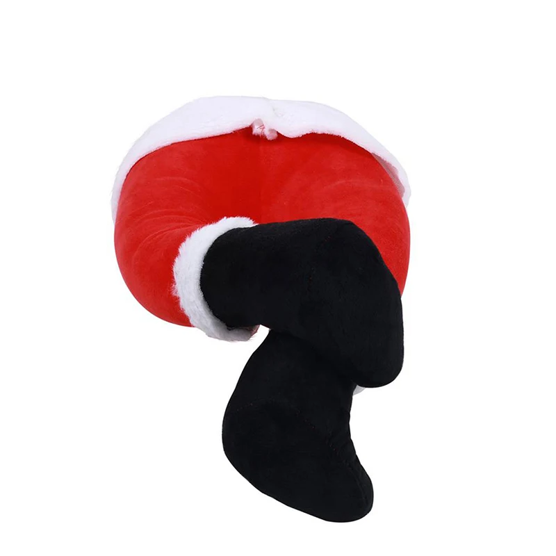 Christmas Tree Decoration Santa Claus Legs Plush Door Decor Santa Claus Elf Leg Christmas Decor For Home Hanging Ornaments 2024