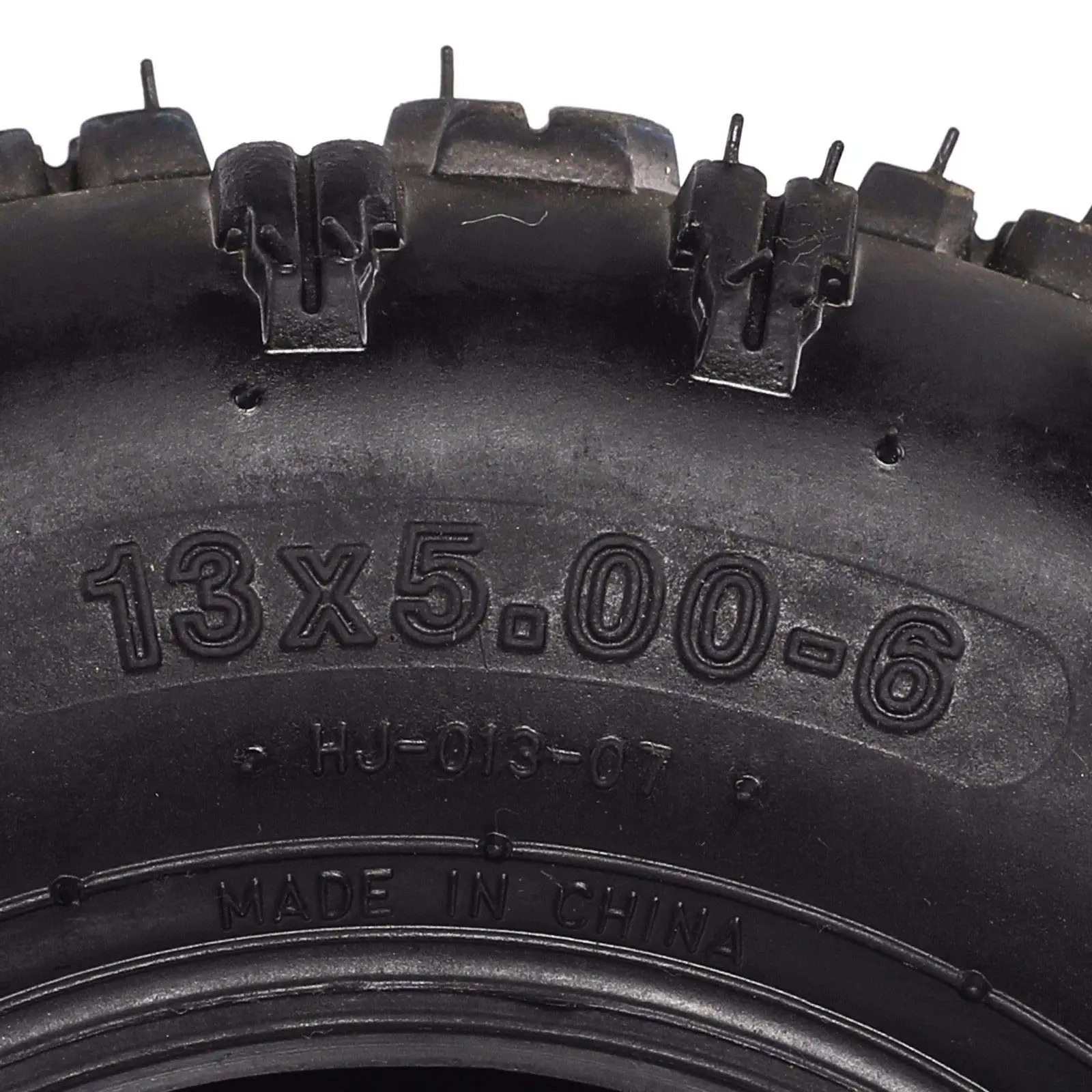 13x5.00-6 Tire and Inner Tube Set with Straight Valve Stem for Razor Dirt Quad Electric Scooter Parts Accessories 13*5.00-6