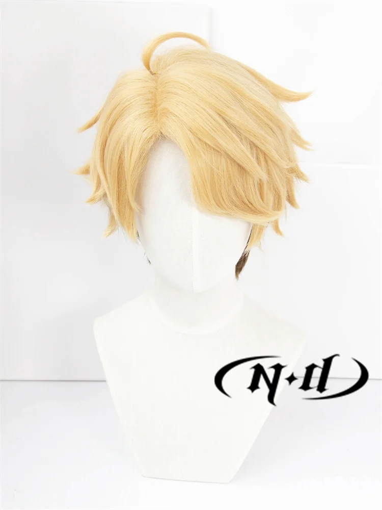 ND Arashi Narukami Cosplay Wigs Hairpiece The Ensemble Stars Cosplay Hair Wigs for Comic Con Coser Costume Party Heat Resistant
