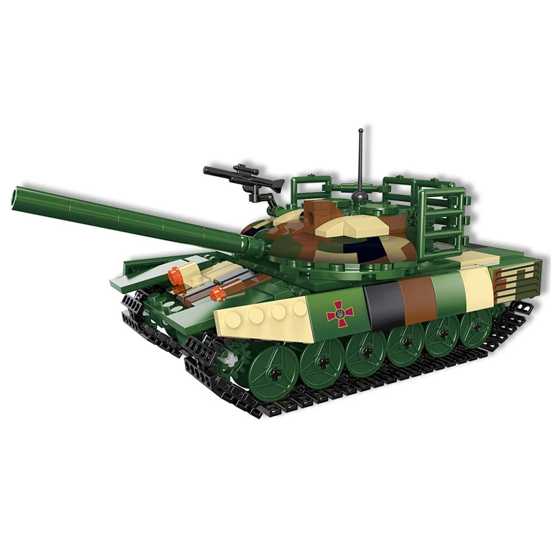 SLUBAN US Military Higgins Landing Craft Warship Building Blocks Navy Weapons Boat Moc Bricks Classic Aircraft Tanks Model Toys