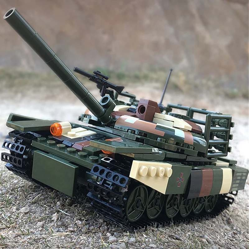 SLUBAN US Military Higgins Landing Craft Warship Building Blocks Navy Weapons Boat Moc Bricks Classic Aircraft Tanks Model Toys
