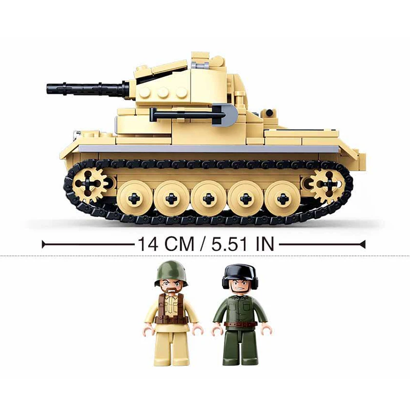 SLUBAN US Military Higgins Landing Craft Warship Building Blocks Navy Weapons Boat Moc Bricks Classic Aircraft Tanks Model Toys