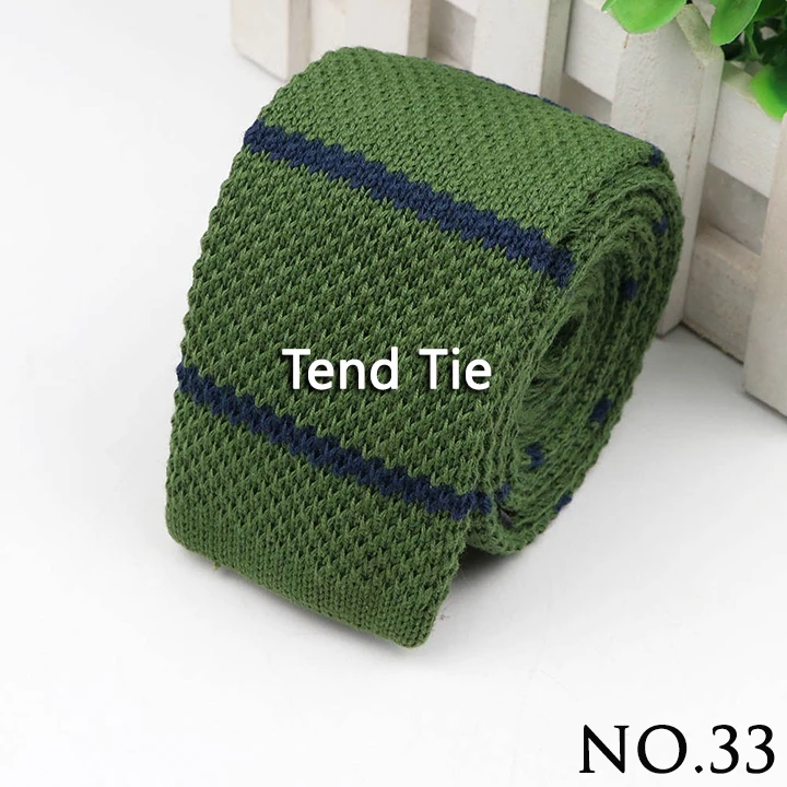 Fashion Men's Colourful Knitted Necktie Narrow 6CM Classic Woven Cravate Trendy Striped Skinny Ties For Dinner party Daily Wear