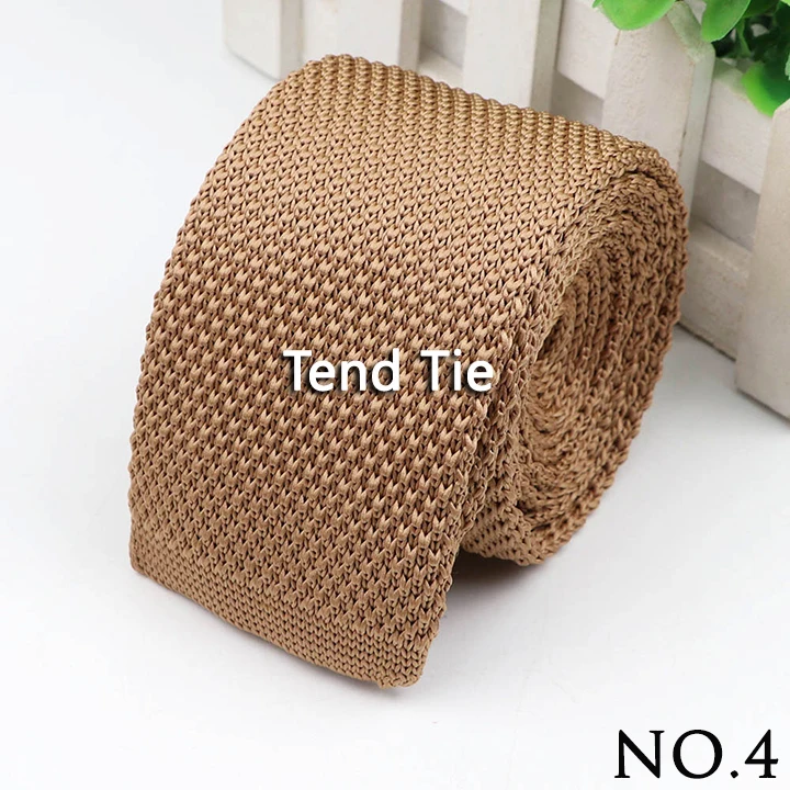 Fashion Men's Colourful Knitted Necktie Narrow 6CM Classic Woven Cravate Trendy Striped Skinny Ties For Dinner party Daily Wear