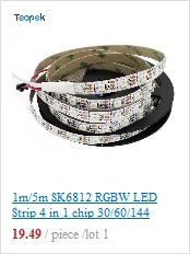 Double Row 5050 RGBW RGBWW RGB Cool White Warm White Flexible LED Strips DC12V 24V 5M/roll 120led/M 600LEDs 15mm PCB