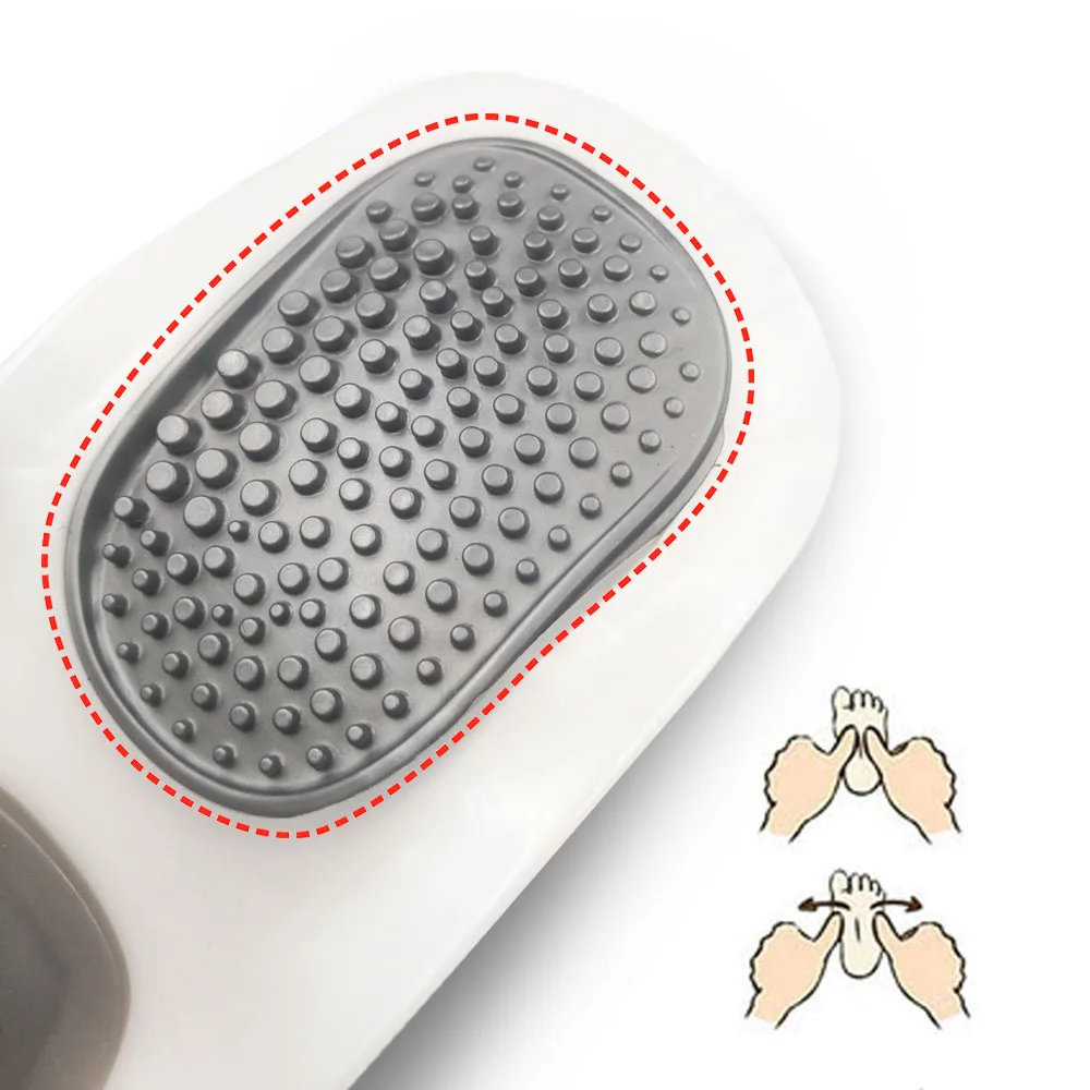 1 Set Orthopedic Shoes Insoles For Feet Foot Massager Sccessories Arch Support Plantar Fasciitis Knee Pads For Work Shoe Sole