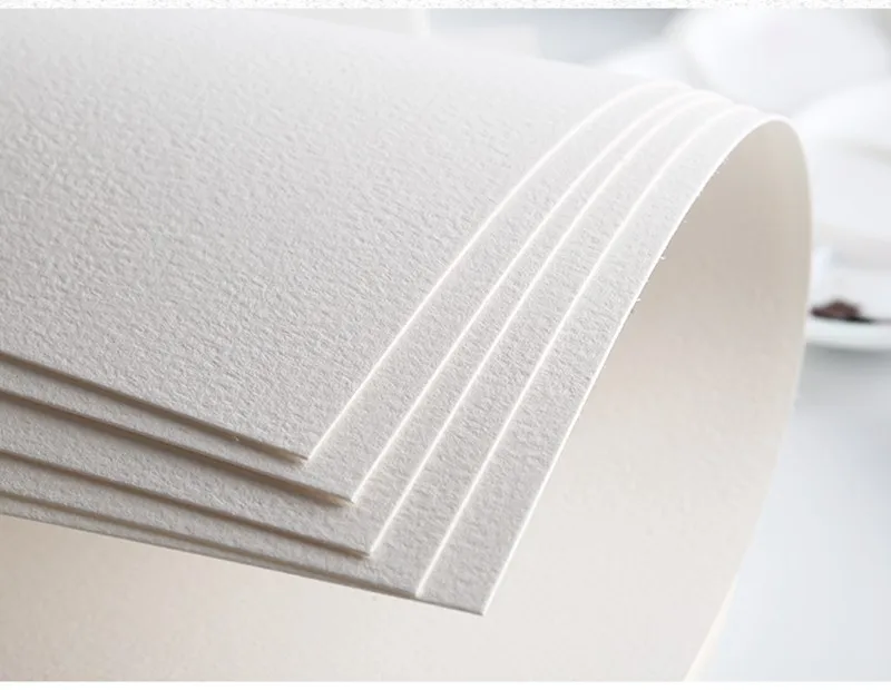 Baohong Professional Watercolor Paper 100% Cotton 300g 20 Sheetes Water Color Paper  Acuarela  Art Supplies