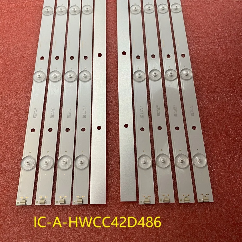 LED Strip For Panasonic TH-43D300 TC-43SV700B TC-43DS630C TX-43ESW504 TH-43C410K TC-43ES630B TC-43FS630B IC-A-HWCC42D486