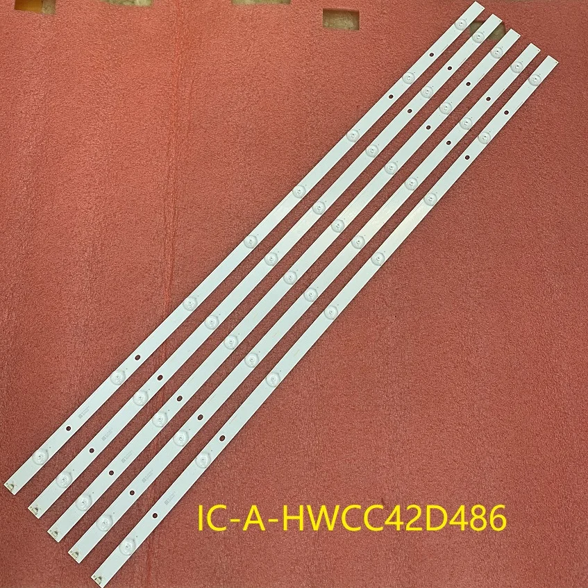 LED Strip For Panasonic TH-43D300 TC-43SV700B TC-43DS630C TX-43ESW504 TH-43C410K TC-43ES630B TC-43FS630B IC-A-HWCC42D486