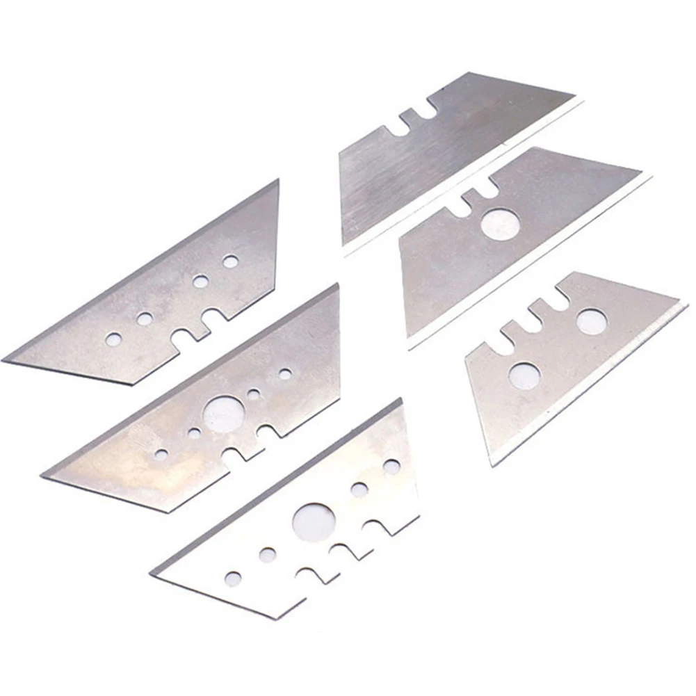 10Pcs/Set Trapezoidal Blade Replacement Blade Art Craft CutterTool Multifunction Knife DIY Process Blade T-shaped Blade Artist