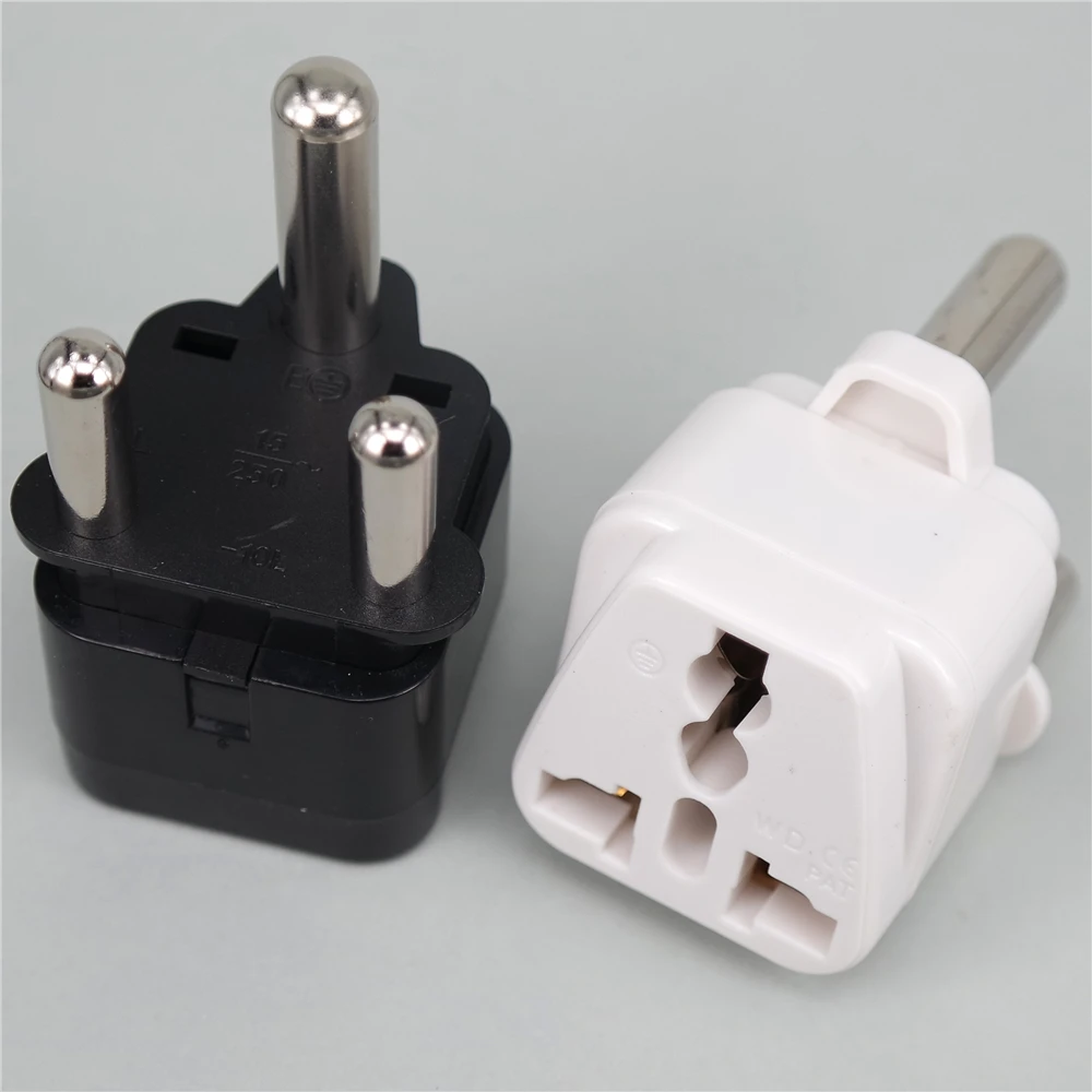 Universal Travel plug to UK,US,EU,small South Africa plug,AC power outlet,adapter,Nepal,India,Sri Lanka Big South Africa 15A/10A
