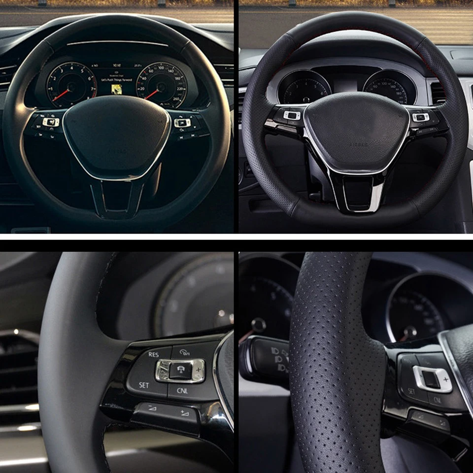 Car Steering Wheel Cover Leather For Nissan Teana Altima 2013-2018 X-Trail Qashqai 2014-2018 Rogue 2014-2016 Pulsar 2015-2018