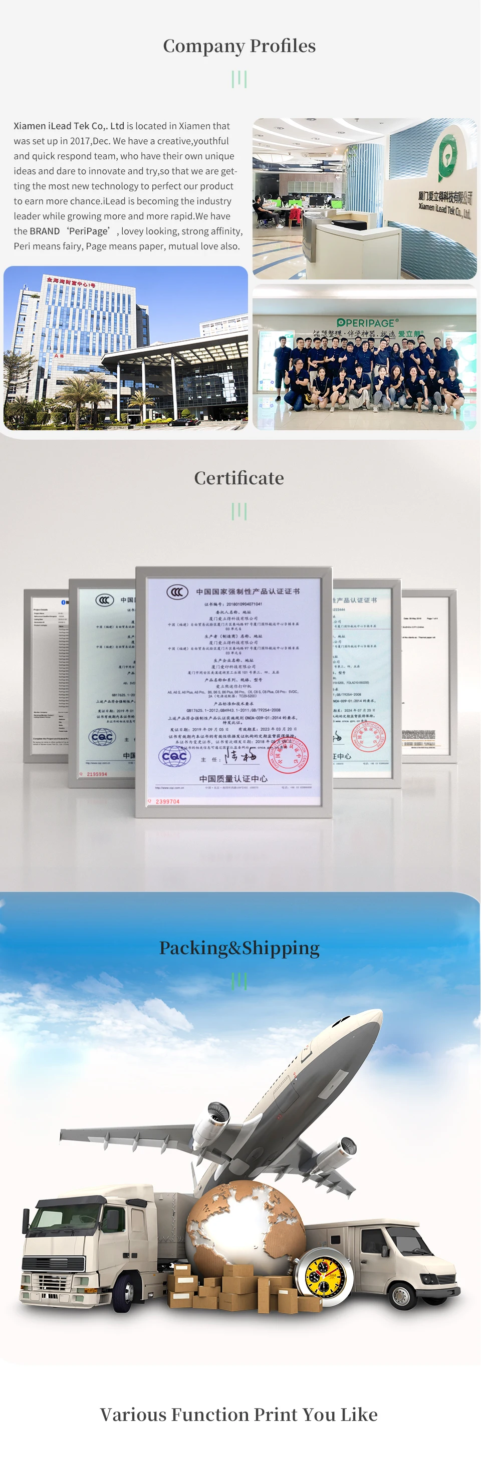 PeriPage 56x30 77x30mm Thermal Paper Label Paper Sticker for Thermal Pocket Mini Wireless Printer A9 Translucent Color Paper
