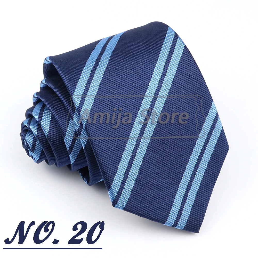 Brand New Men's Tie Red Blue Yellow Striped Plaid Jacquard Necktie Daily Wear Accessories Cravat Wedding Party Gift For A Man