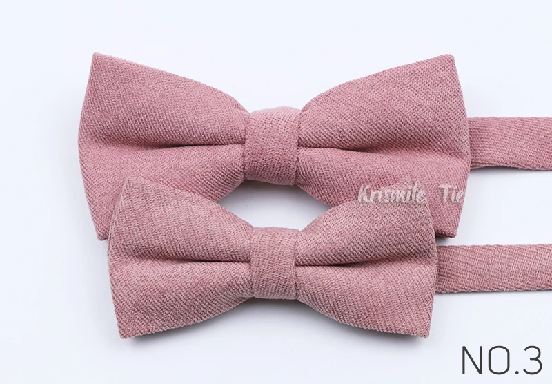 Classic Colorful Parent-Child Bowties Super Soft Velvet Corduroy Wedding Men Kid Bow Tie Romantic Blue Pink Red Butterfly Cravat