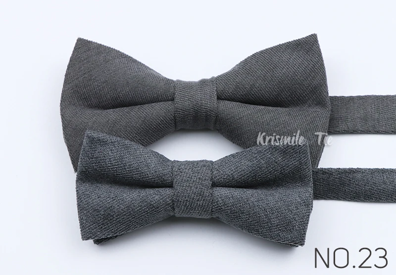 Classic Colorful Parent-Child Bowties Super Soft Velvet Corduroy Wedding Men Kid Bow Tie Romantic Blue Pink Red Butterfly Cravat