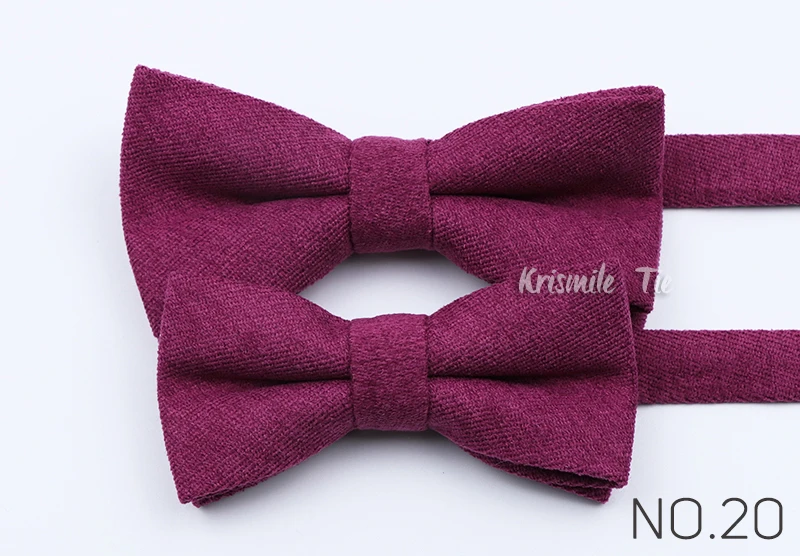 Classic Colorful Parent-Child Bowties Super Soft Velvet Corduroy Wedding Men Kid Bow Tie Romantic Blue Pink Red Butterfly Cravat