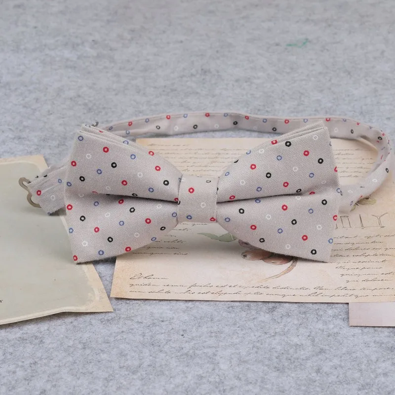 Brand New Men Fashion Retro Flower Print Bow Ties For Man Casual School Boys Cats Pattern Neck Wear Bowtie Accessories Butterfly