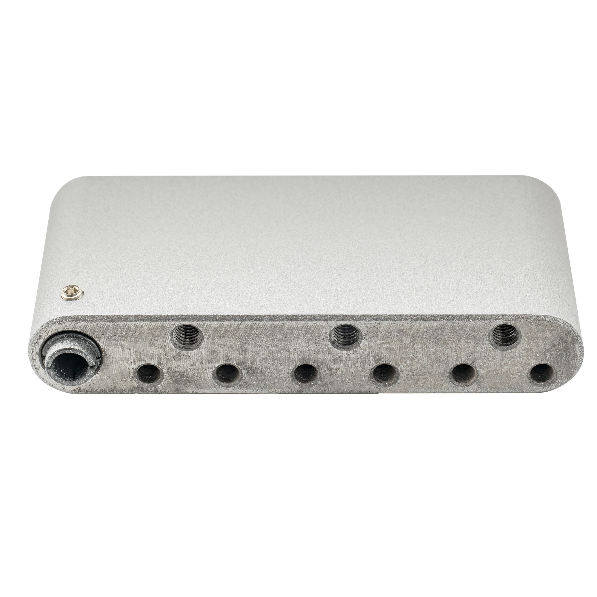 Musiclily Ultra 52.5mm Full Solid Brass/Steel Push-in Style Tremolo Block for ST Style Electric Guitar Wilkinson M Series Bridge