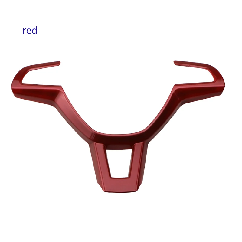For Volkswagen Skoda Octavia A7 Kodiaq Rapid Yeti Superb ABS Chrome Accessories Car Steering Wheel Protective Cover Trim Sticker