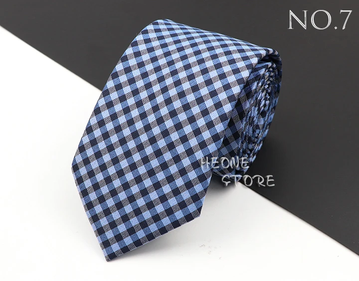 Fashion New Jacquard Woven Necktie For Men Classic Blue Pink Plaid Striped Business Wedding Formal Gravata Daily Wear Ties