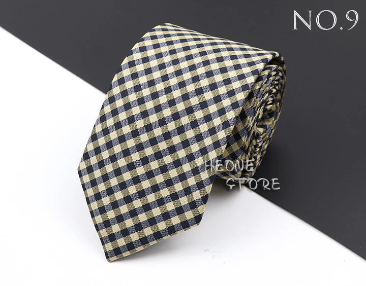 Fashion New Jacquard Woven Necktie For Men Classic Blue Pink Plaid Striped Business Wedding Formal Gravata Daily Wear Ties