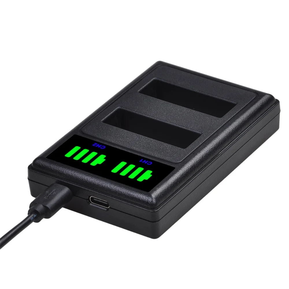 NP-130 NP130 CNP-130 CNP130 LED Dual Battery Charger for Casio Exilim EX-H30 ZR100 ZR200 ZR300 ZR400 ZR410 ZR700 ZR1000 ZR1200