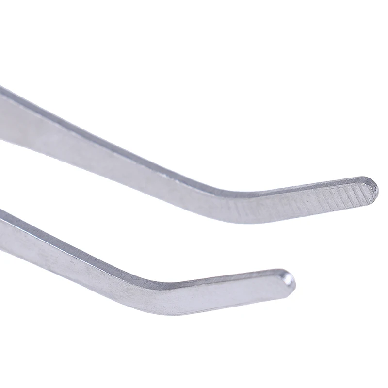 Stainless Multifuctional Steel Elbow Tweezers Aquarium Clear Clip Tool Medical Repair Tools 12.5/14/16/18/20/25/30cm