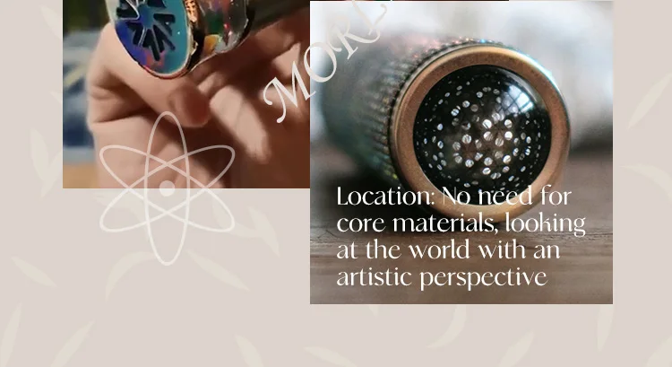 Morlens Handmade Realistic Series Kaleidoscope For Kids Children's Birthday Gifts Educational Tool Special Prize Fun Toys
