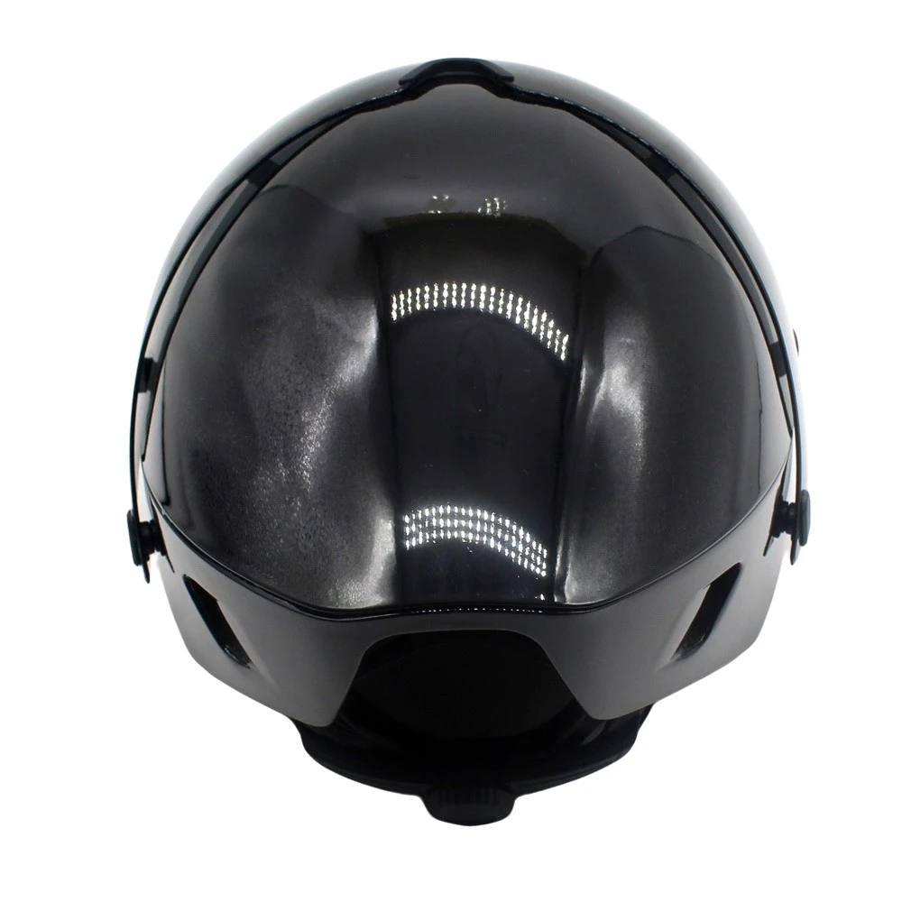 YUMAJ TT Bicycle Helmet Aerodynamic Triathlon-Specific Cycling Helmet with Panoramic Surround Magnetic Goggles YM-88