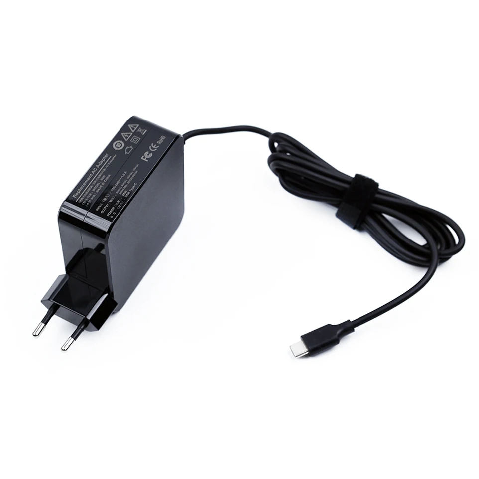 Notebook Power Charger for Asus Linglong Pro B9440U USB Type-C Cable 20V 3.25A 65W Portable Lightweight for Fast Charging