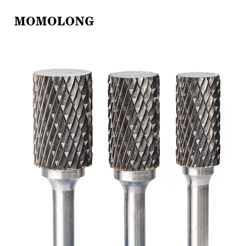 AX Type Head Tungsten Carbide Alloy Rotary File Drill Milling Burr Die Grinder Abrasive Tools Carving Bit Point