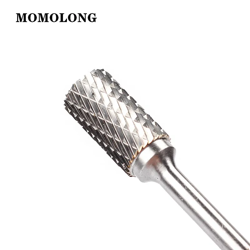 AX Type Head Tungsten Carbide Alloy Rotary File Drill Milling Burr Die Grinder Abrasive Tools Carving Bit Point