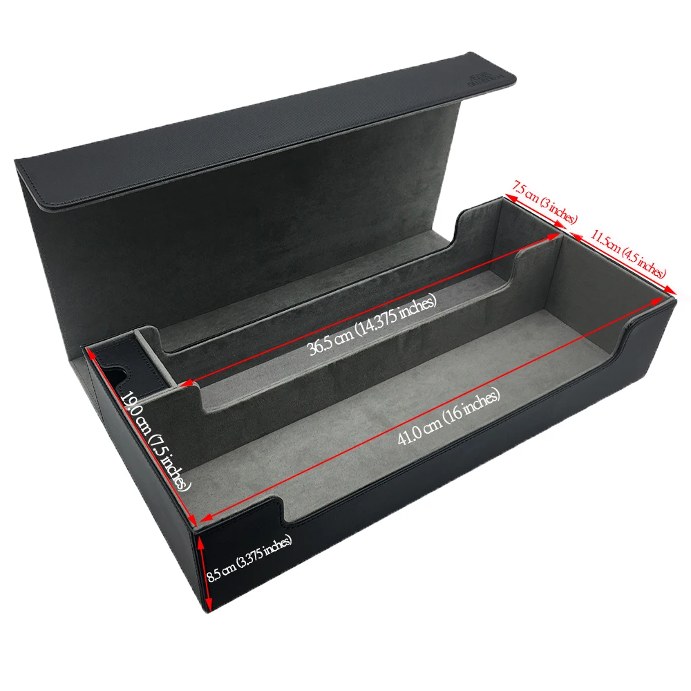 AEGIS GUARDIAN Super Large Card Case Deck Box for Mtg Yugioh TCG Binders For Cards Playmat and Dice: 550+