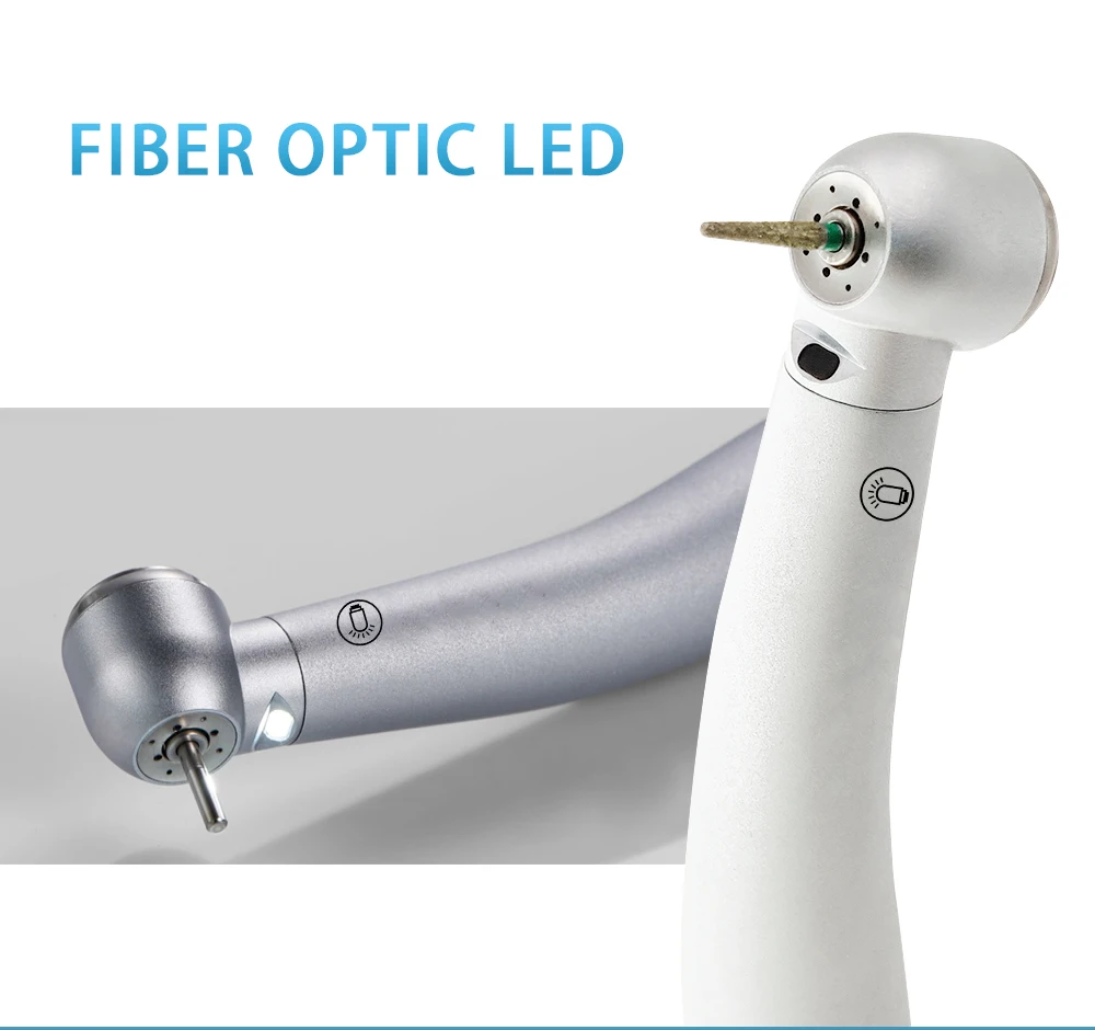 Dental 9000L Fiber Optic LED High Speed Handpiece Dental Air Turbine for Kavo Coupling with Fiber Optic Dental Material