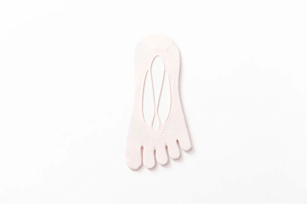 Women Summer Five-Fingers Sling Socks Ultrathin Funny Toe Invisible Sokken Silicone Non-Slip Anti-Friction Foot Protector