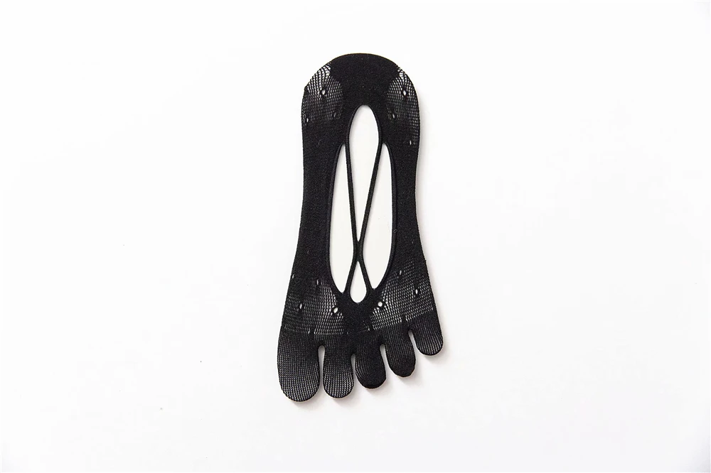 Women Summer Five-Fingers Sling Socks Ultrathin Funny Toe Invisible Sokken Silicone Non-Slip Anti-Friction Foot Protector