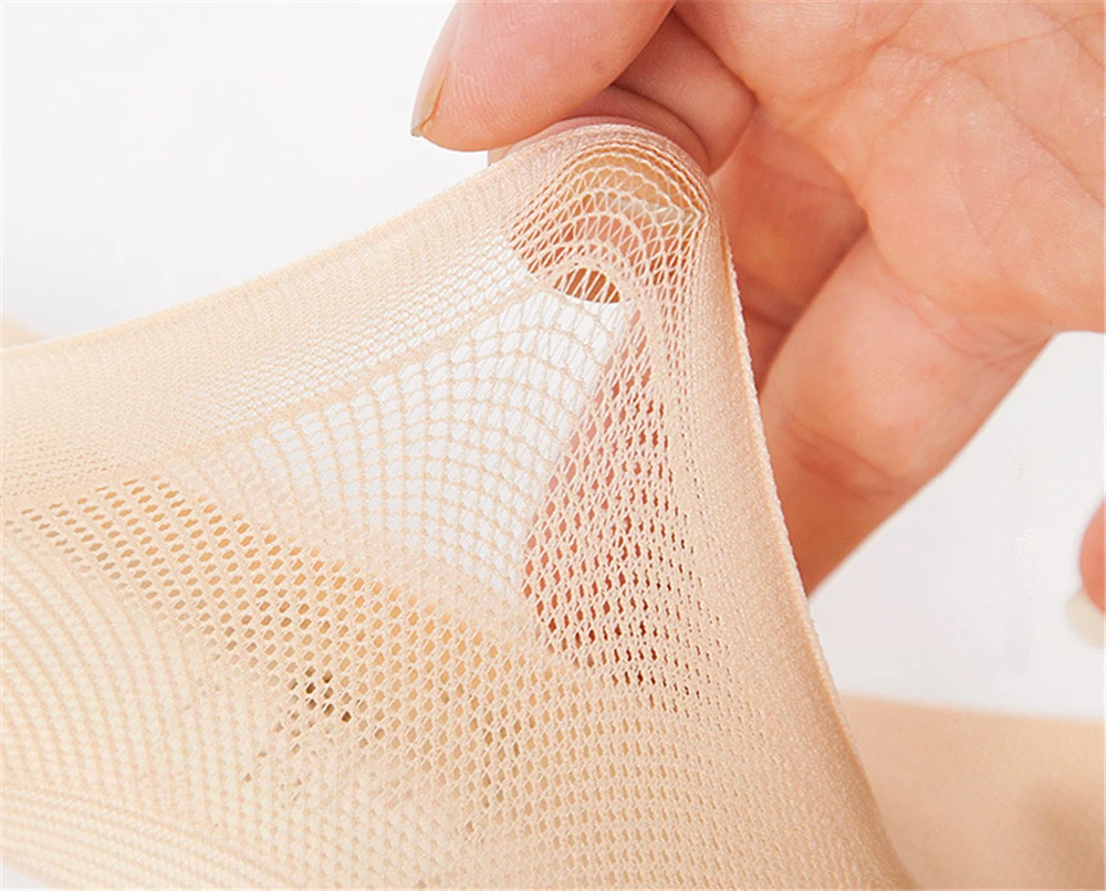 Women Summer Five-Fingers Sling Socks Ultrathin Funny Toe Invisible Sokken Silicone Non-Slip Anti-Friction Foot Protector