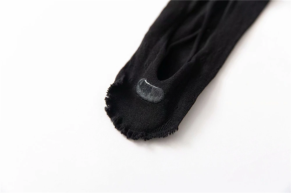 Women Summer Five-Fingers Sling Socks Ultrathin Funny Toe Invisible Sokken Silicone Non-Slip Anti-Friction Foot Protector