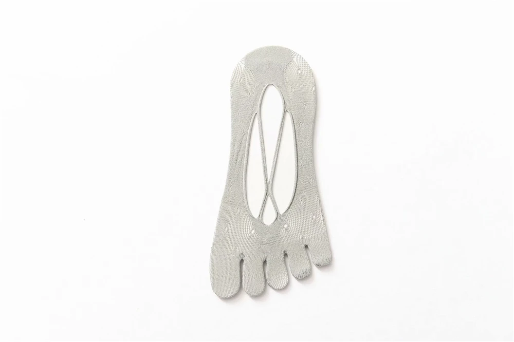 Women Summer Five-Fingers Sling Socks Ultrathin Funny Toe Invisible Sokken Silicone Non-Slip Anti-Friction Foot Protector