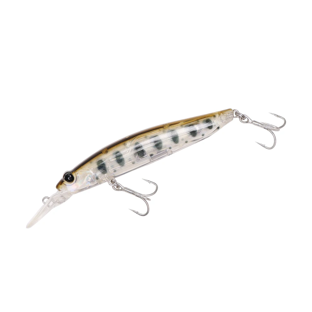 BassLegend Japan Fishing Sinking MDS Minnow Jerkbait Trout Cherry Blood Bass Pike Hard Lure 82S 82mm 9g