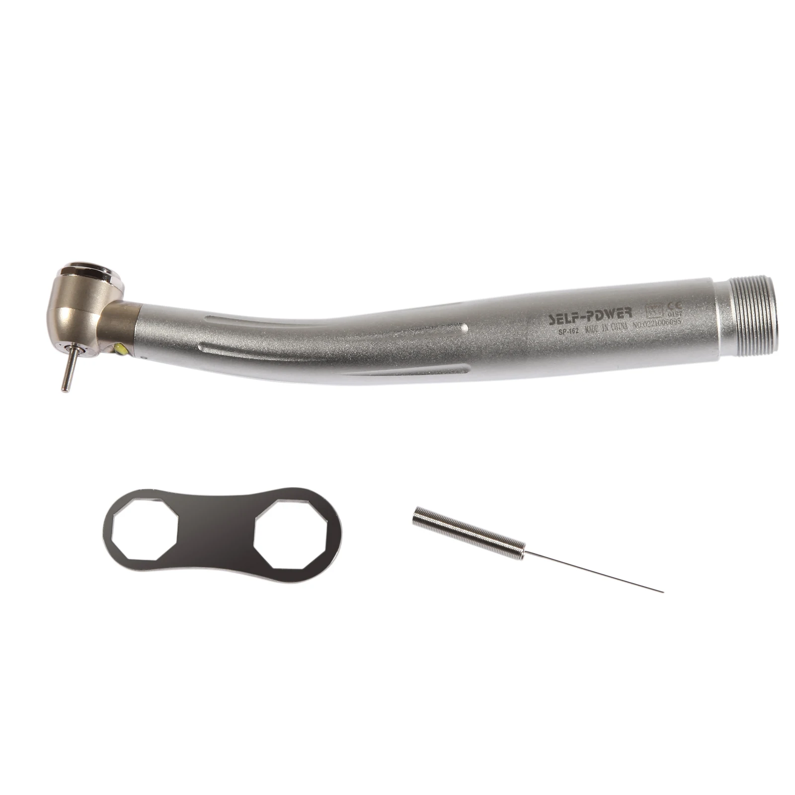 Dental LED High Speed Handpiece Air Turbine 2 Hole 4 Hole E-generator Large Head Cartridges 3 Water Spray Fit NSK PDM