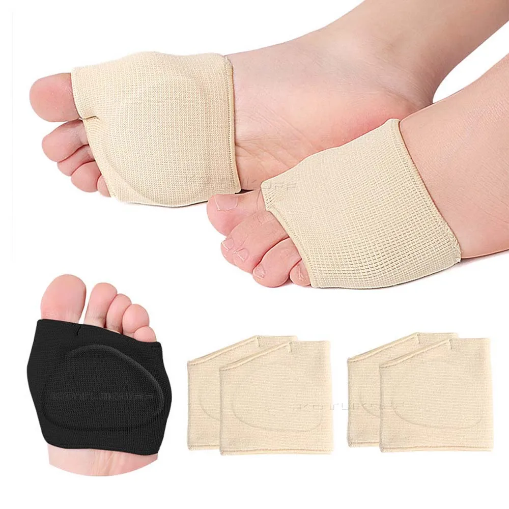 KOTLIKOFF Gel Sleeve Painful Metatarsal Heads Forefoot Pads Support Metatarsalgia Relief Calluses Toe Pad Inserts Feet Care Tool